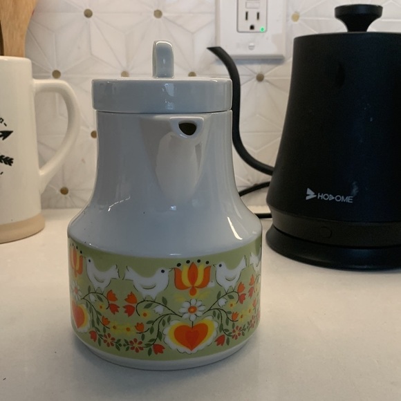 VINTAGE Bird Capistrano Japan 60s 70s Coffee Tea Pot - Picture 3 of 15